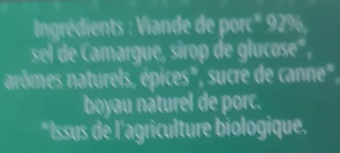 Les Occitanes Saucisses de Toulouse packshot
