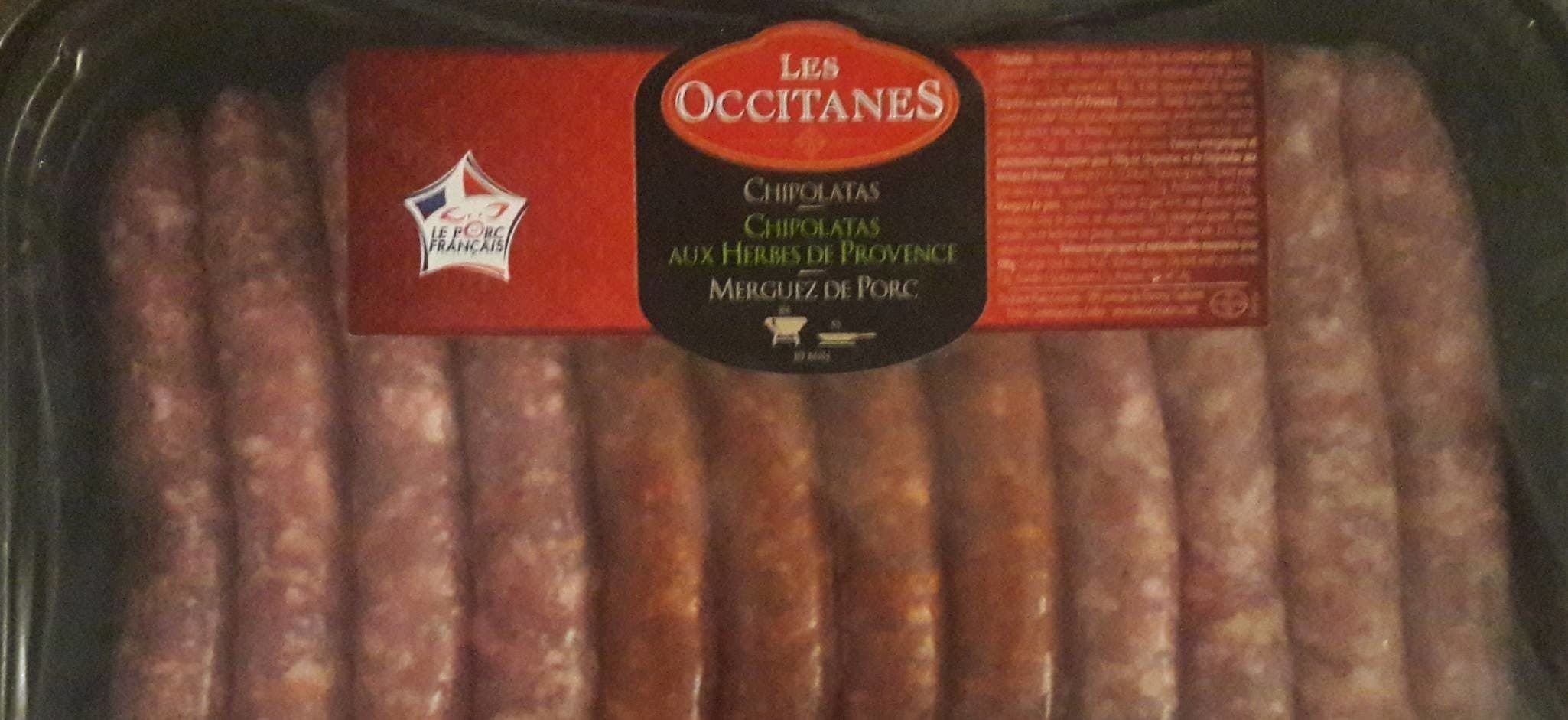 Les Occitanes Chipolatas et Merguez packshot