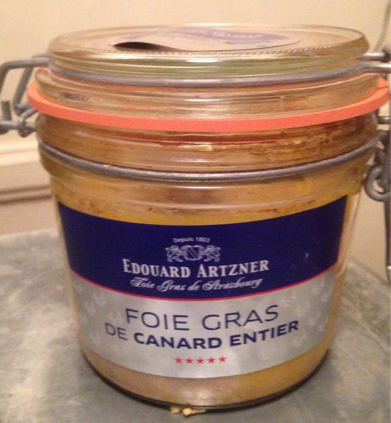 Edouard Artzner Foie gras de canard entier packshot