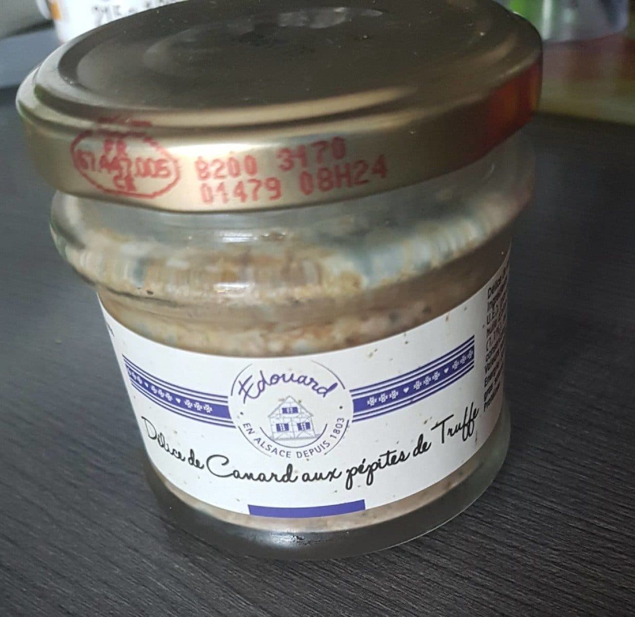 Open Food Facts Délice de canard aux pépites de Truffe packshot