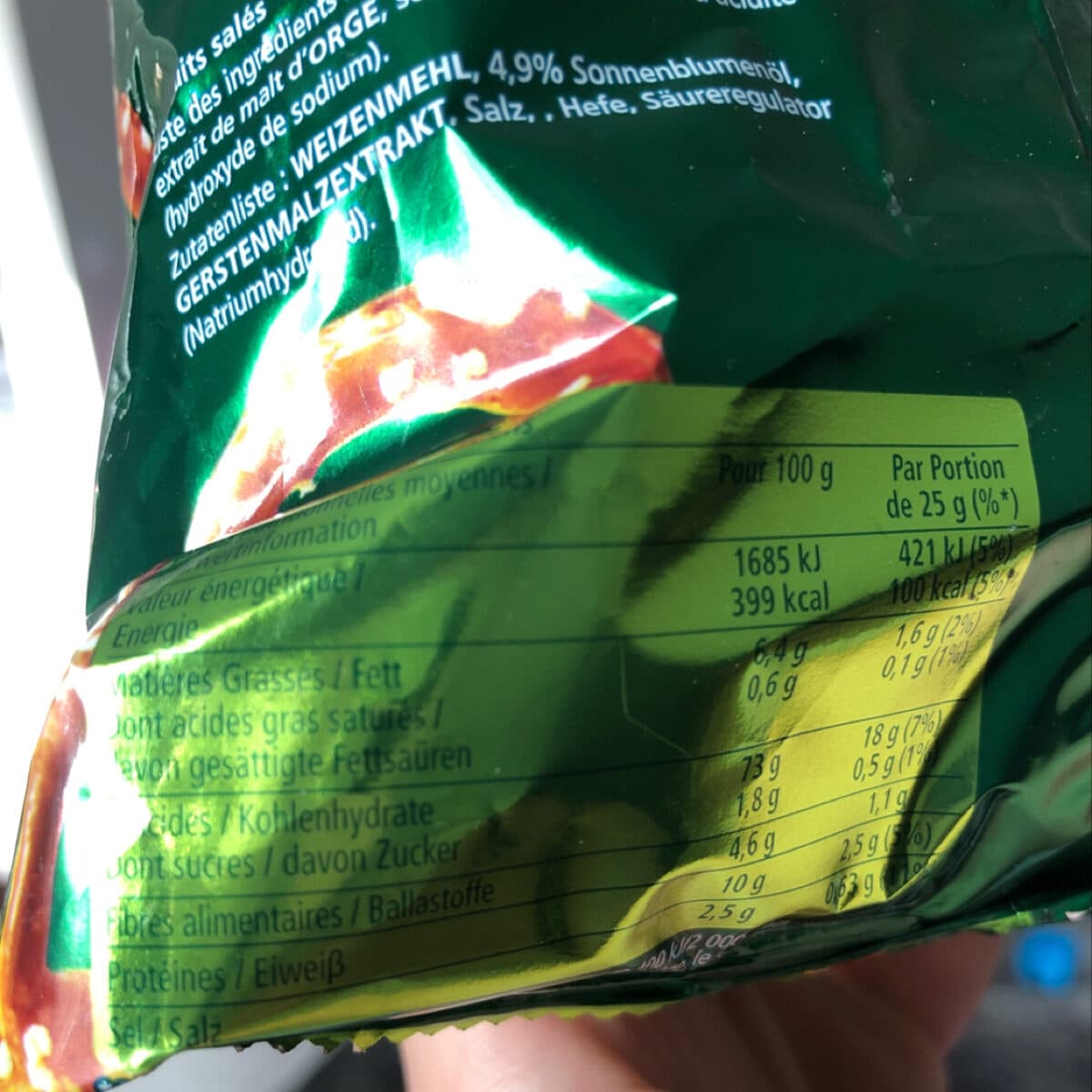 Dr. Oetker Bretzels d'Alsace maxi packshot