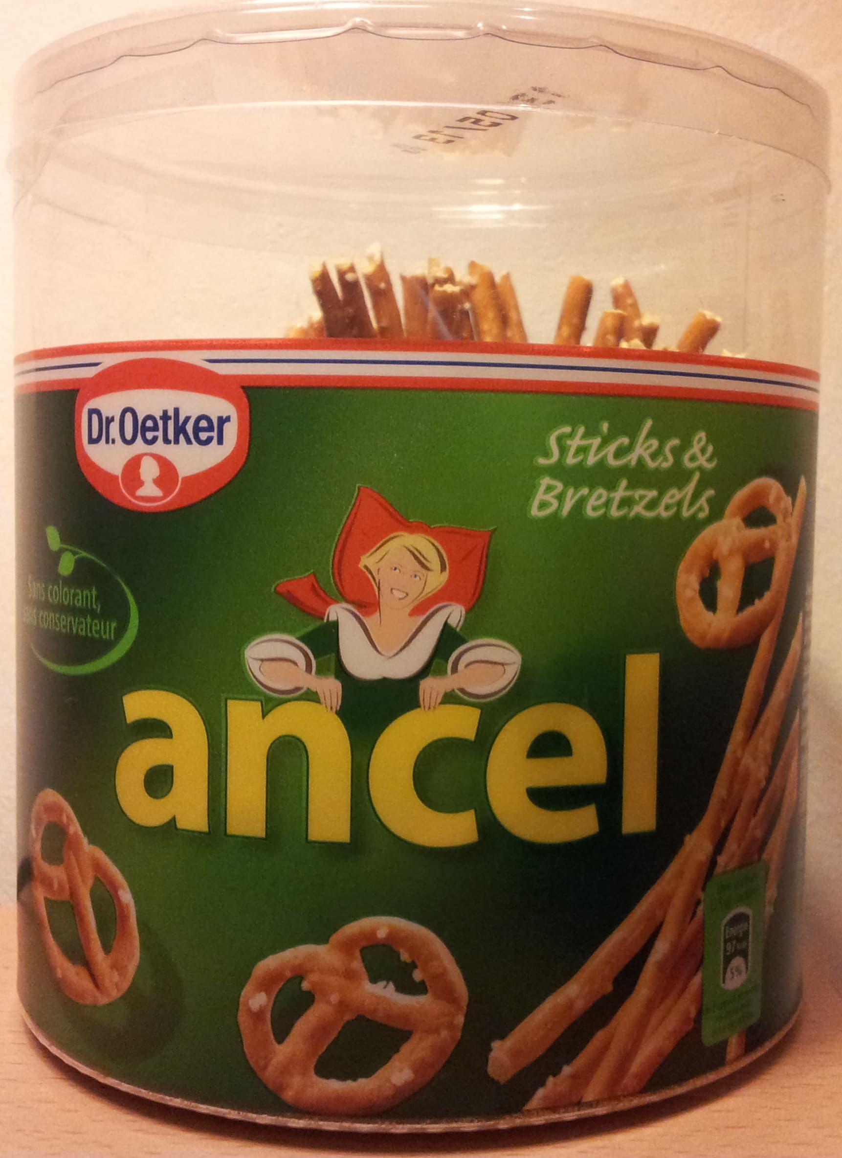 Dr. Oetker Dr. Oetker - Sticks & Bretzels packshot