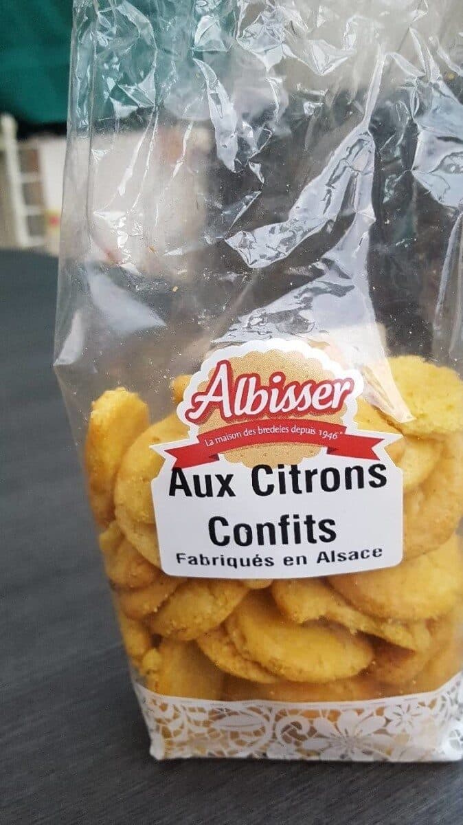 Open Food Facts Biscuits au citron confit packshot