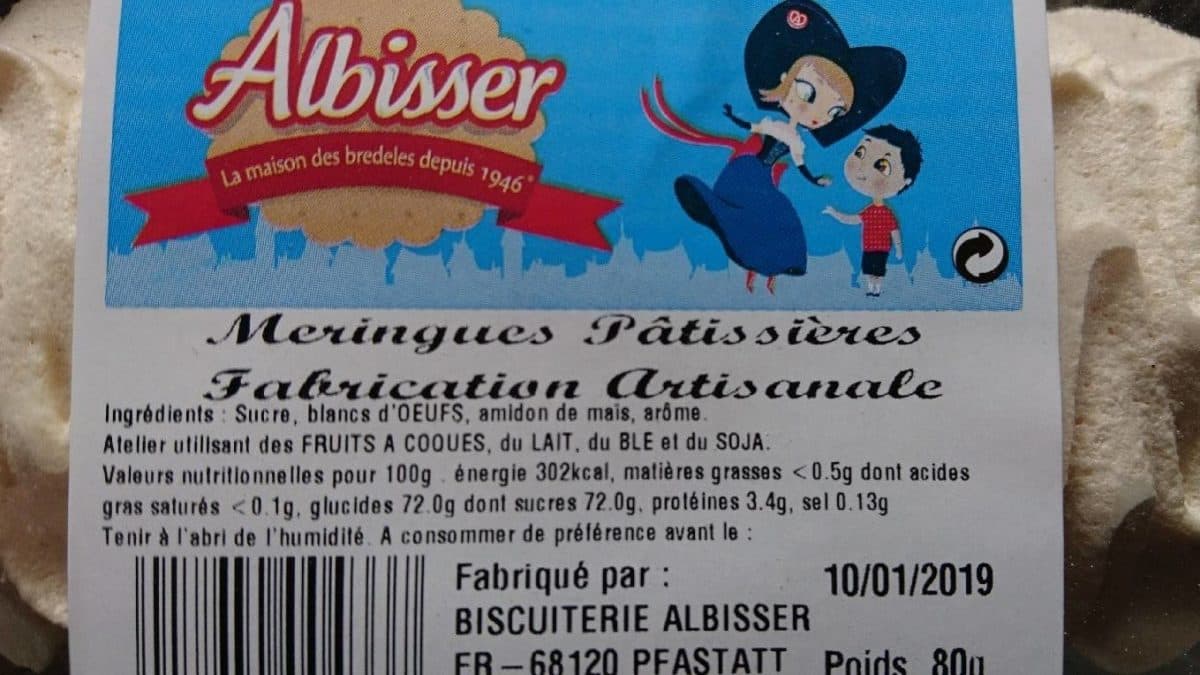 Albisser Meringues Pâtissières packshot