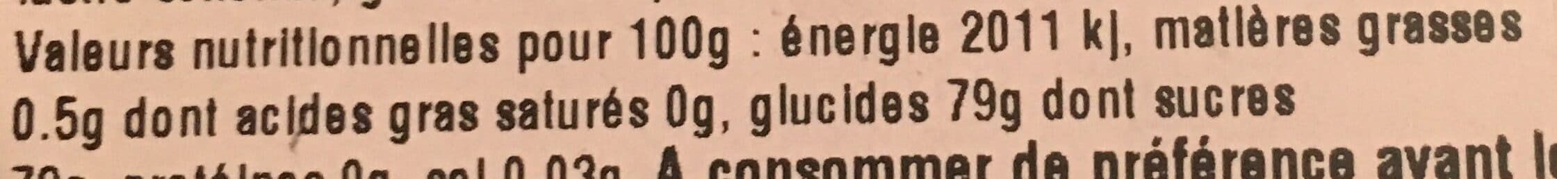 Open Food Facts Vermicelles arc en ciel packshot