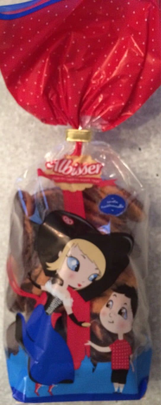 Biscuiterie Albisser Bretzels au beurre avec une touche de chocolat packshot