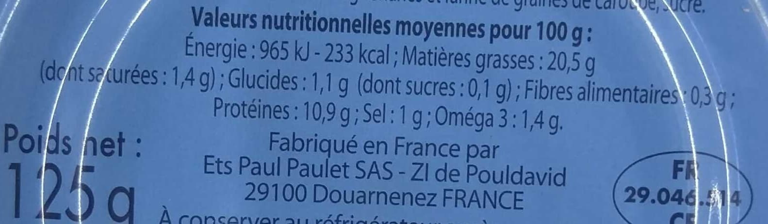 Petit Navire Rillettes au crabe packshot