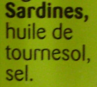 Conserverie Parmentier Sardines (Huile de Tournesol) packshot