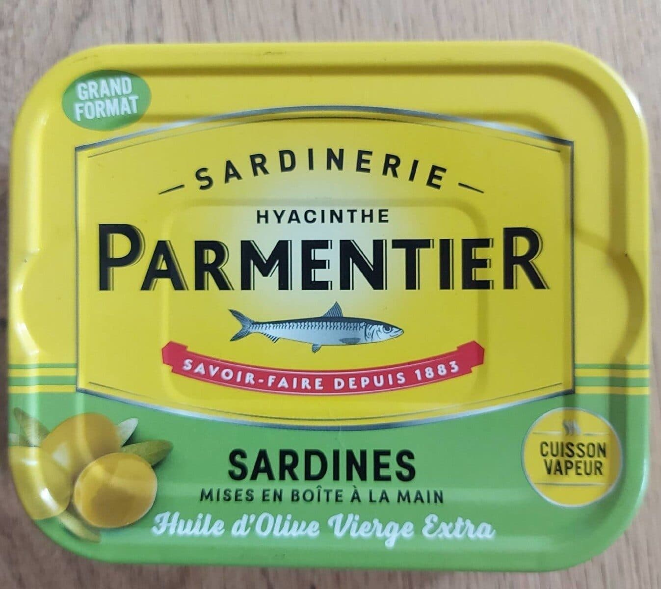 Conserverie Parmentier Sardine packshot