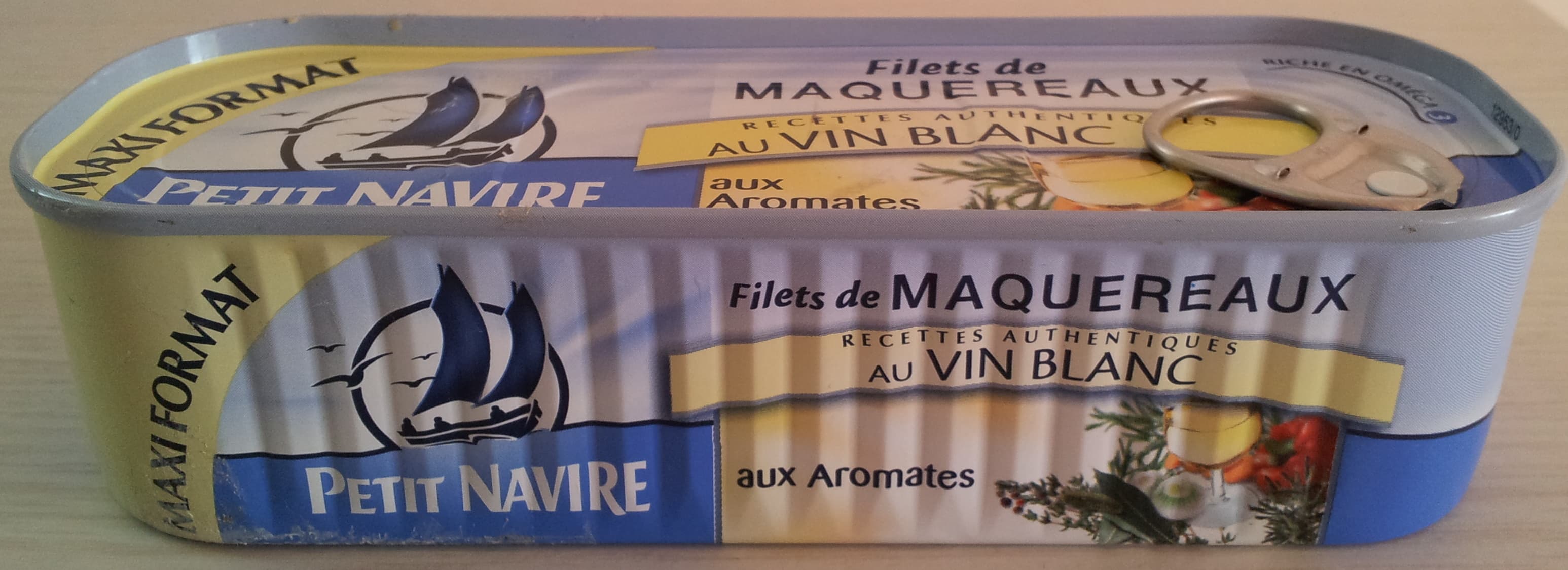 Petit Navire Filets de Maquereaux (au Vin Blanc aux Aromates) packshot