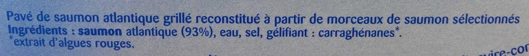 Petit Navire Pavé de saumon grillé packshot