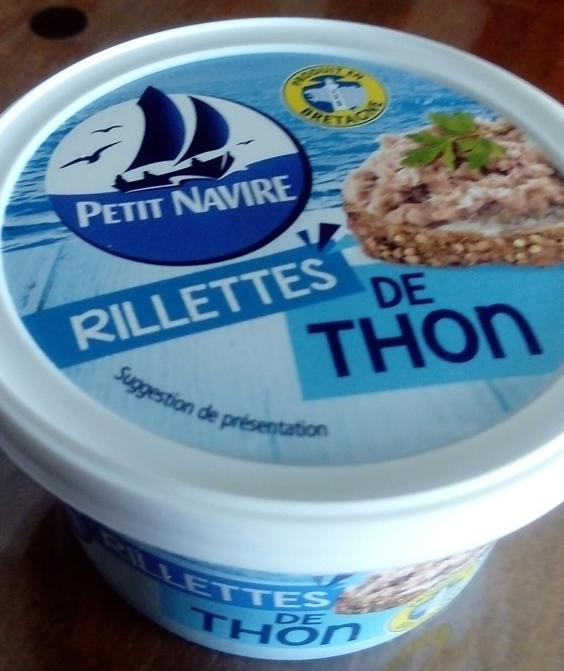 Petit Navire Rillettes de Thon packshot