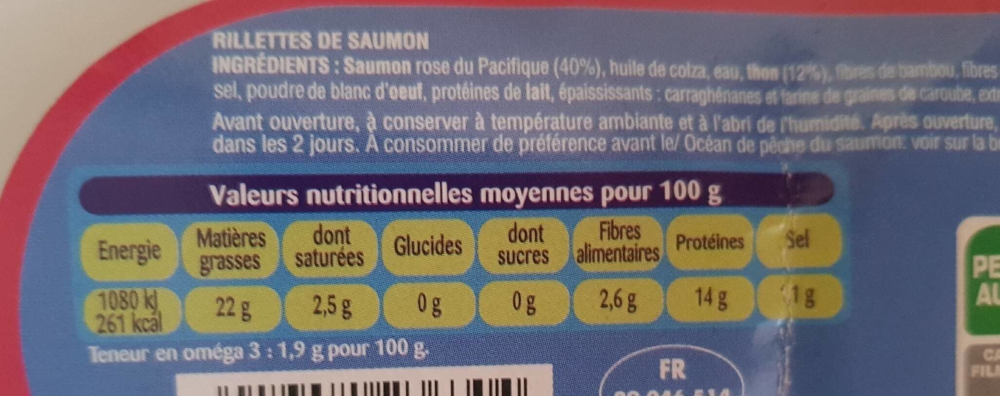 Petit Navire Petit Navire rillettes de saumon packshot