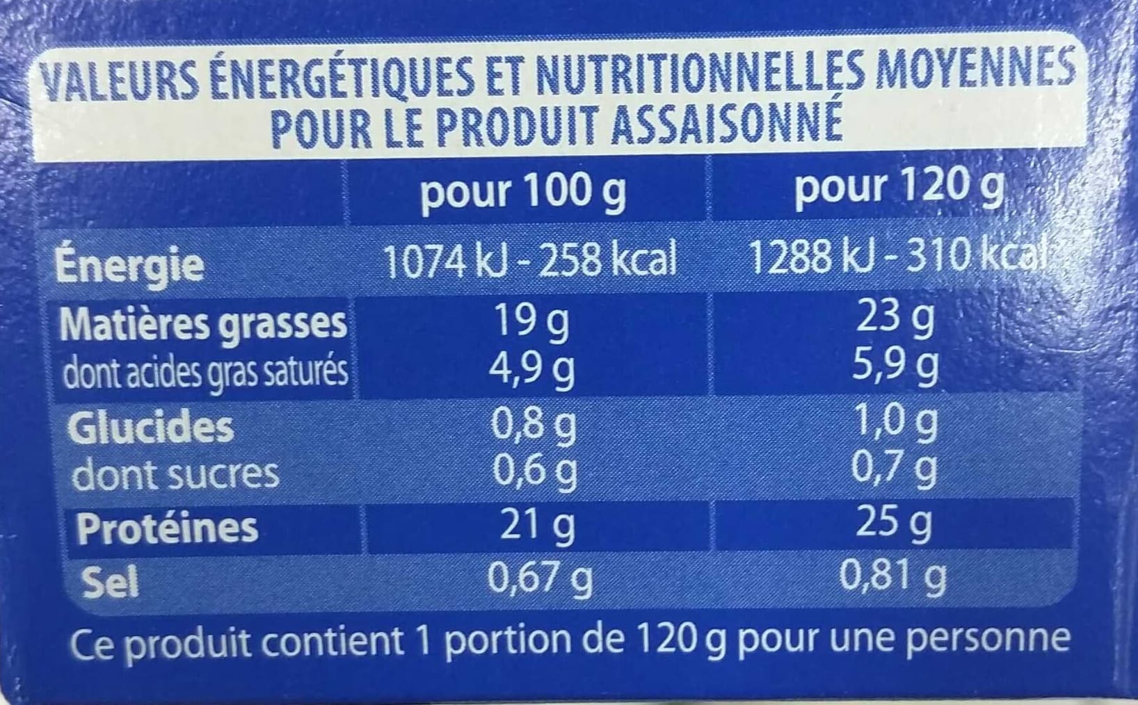 Petit Navire Filets de Maquereaux à Poêler packshot