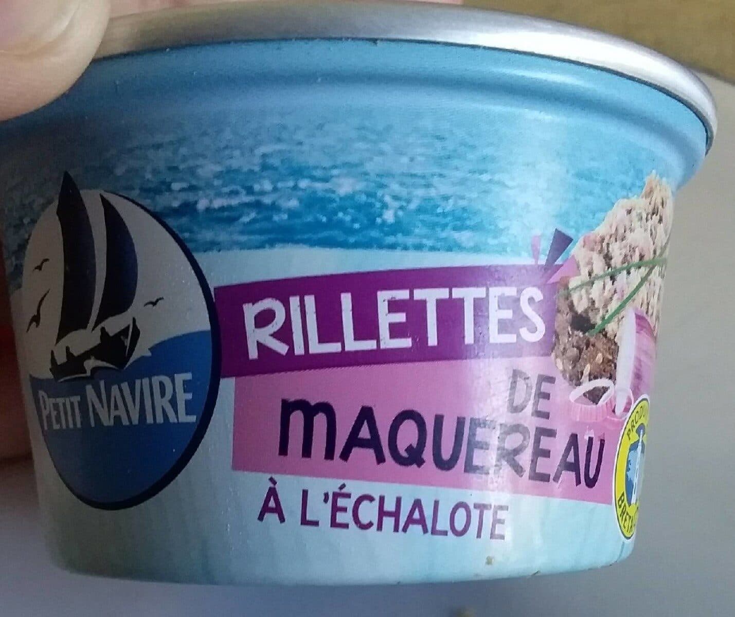 Petit Navire Rillettes de maquereaux a l'echalote packshot