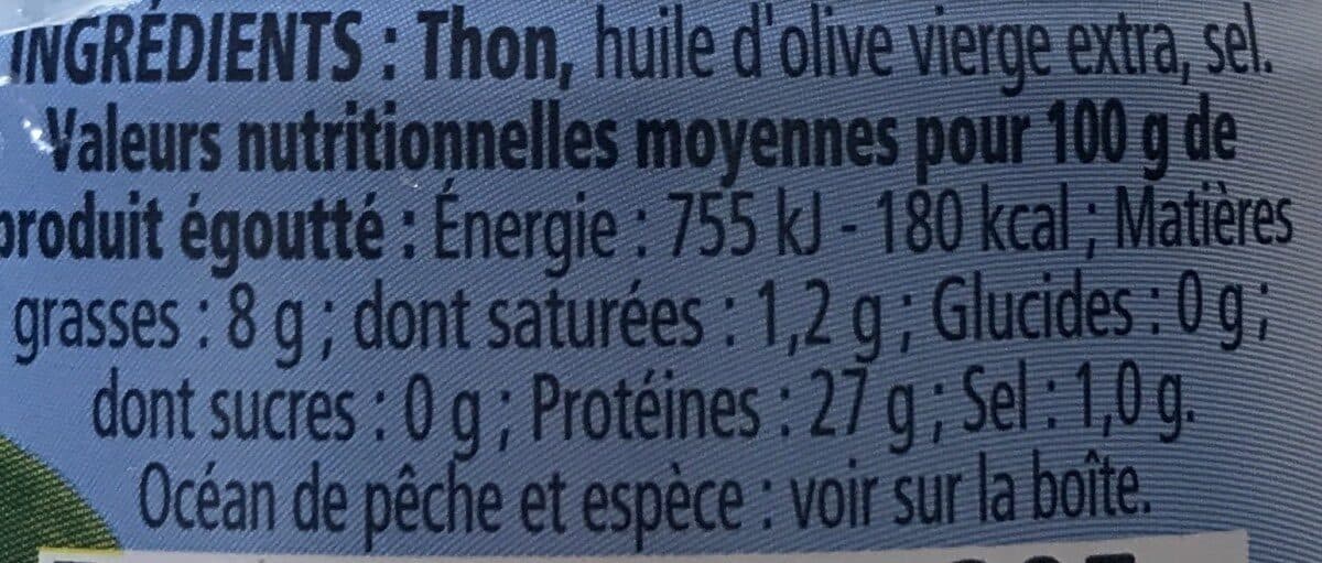 Petit navire Thon entier a l' huile d'olive petit navire packshot