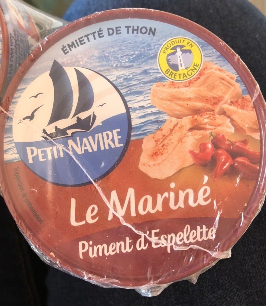 Petit Navire Le mariné piment d'espelette packshot