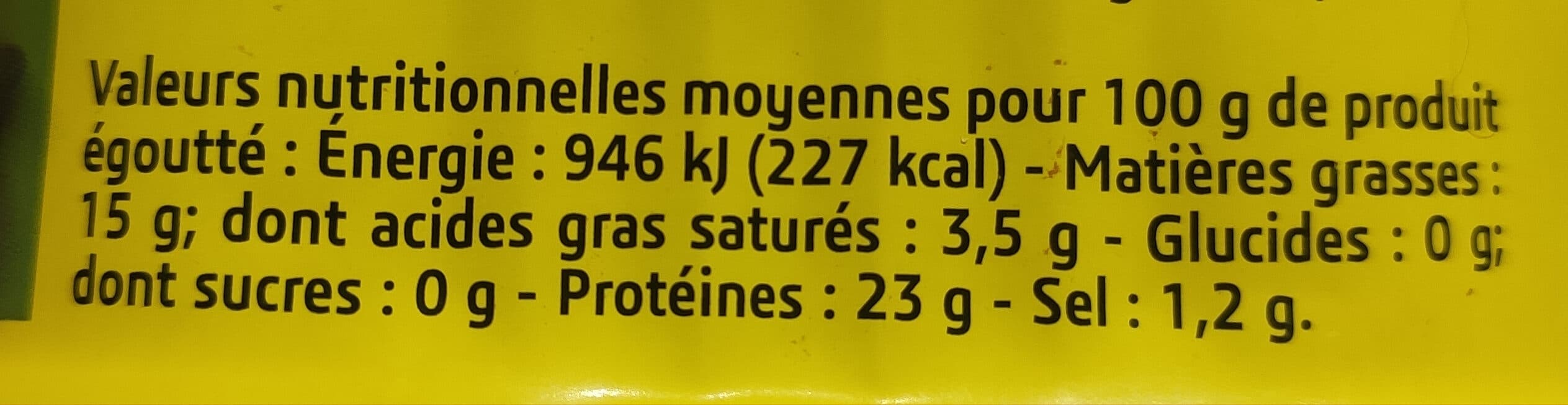 Parmentier Sardines Huile d'Olive Vierge Extra packshot
