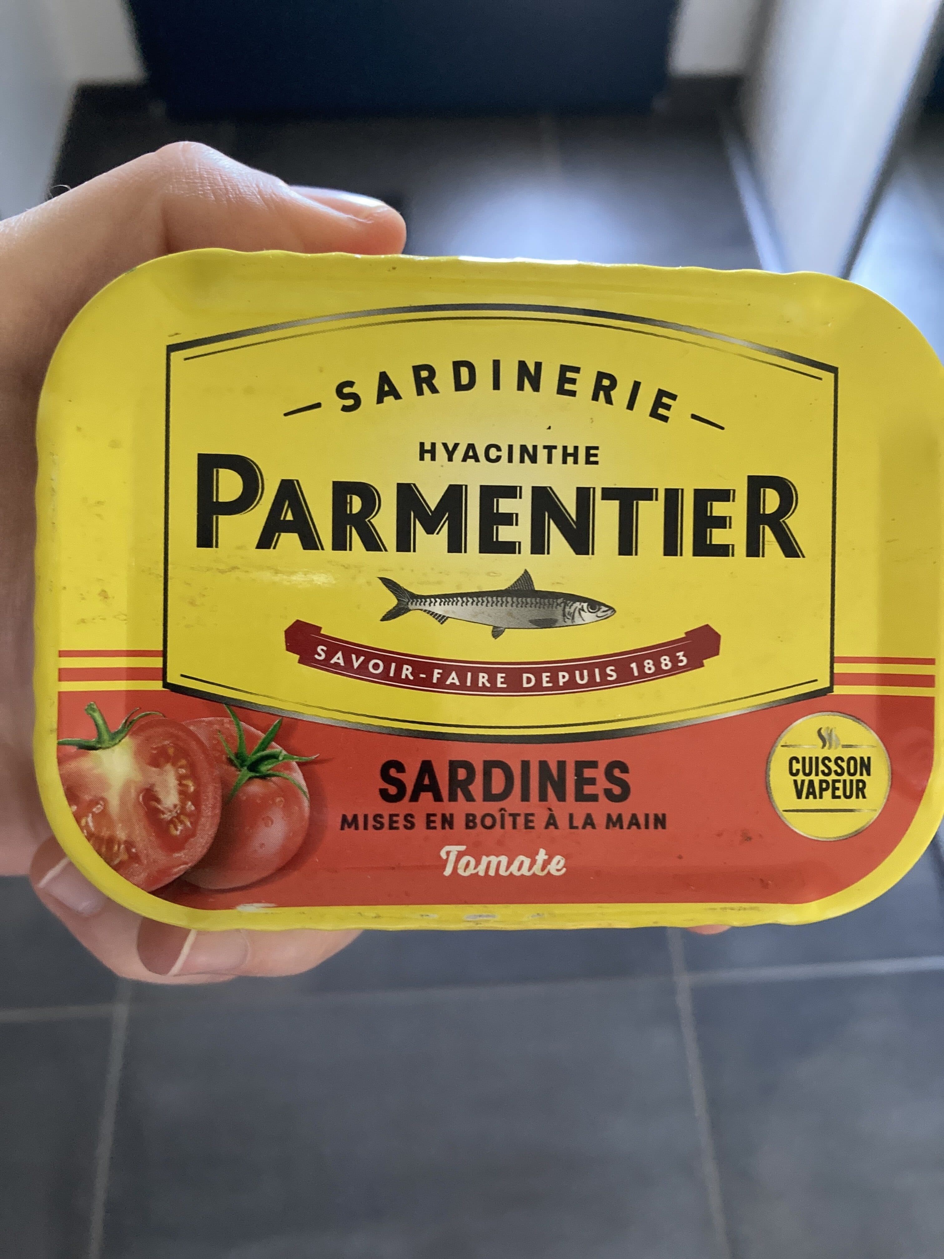 Parmentier Sardines à la tomate packshot