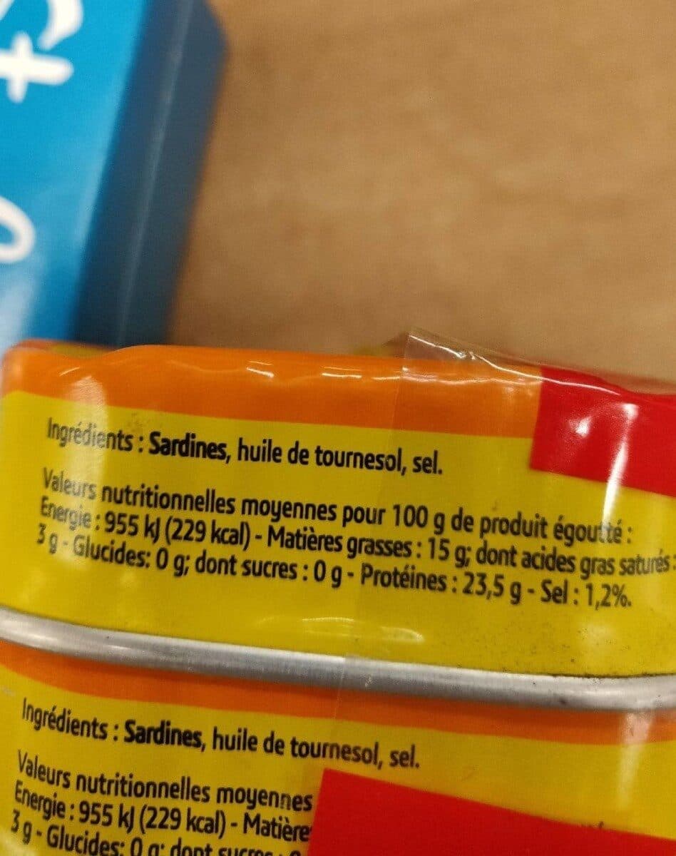 Conserverie Parmentier Sardines a l'huile packshot