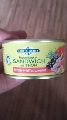 Corentin Kermeur Préparation de sandwich au thon packshot