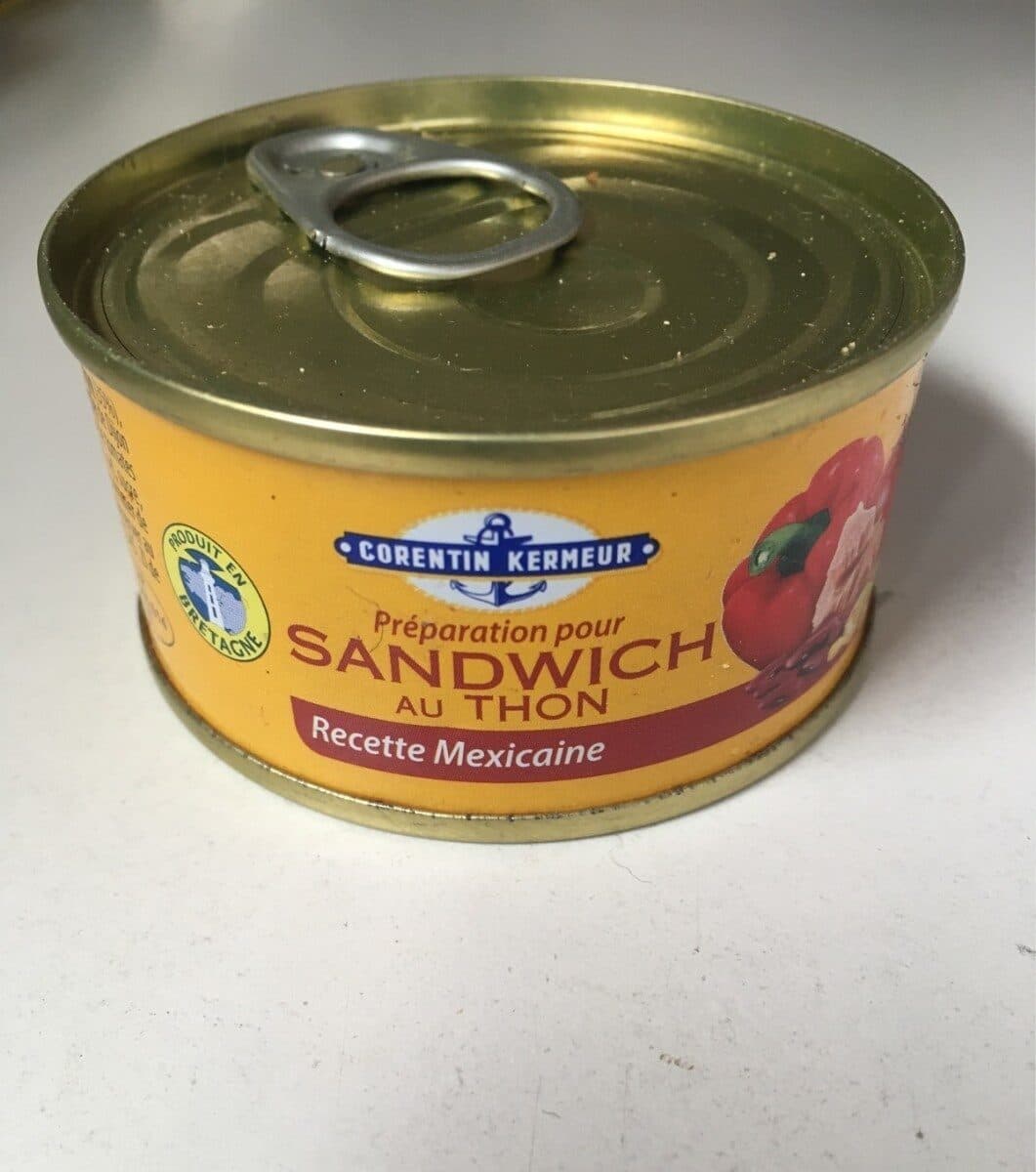 Corentin Kermeur Preparation Sandwich Au Thon packshot