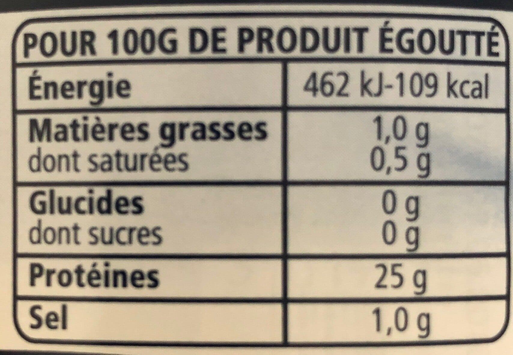 Petit Navire Thon entier au naturel albacore packshot