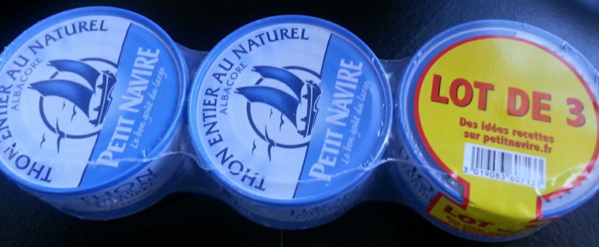 MWBrands/Ets Paul Paulet Thon Entier au Naturel packshot