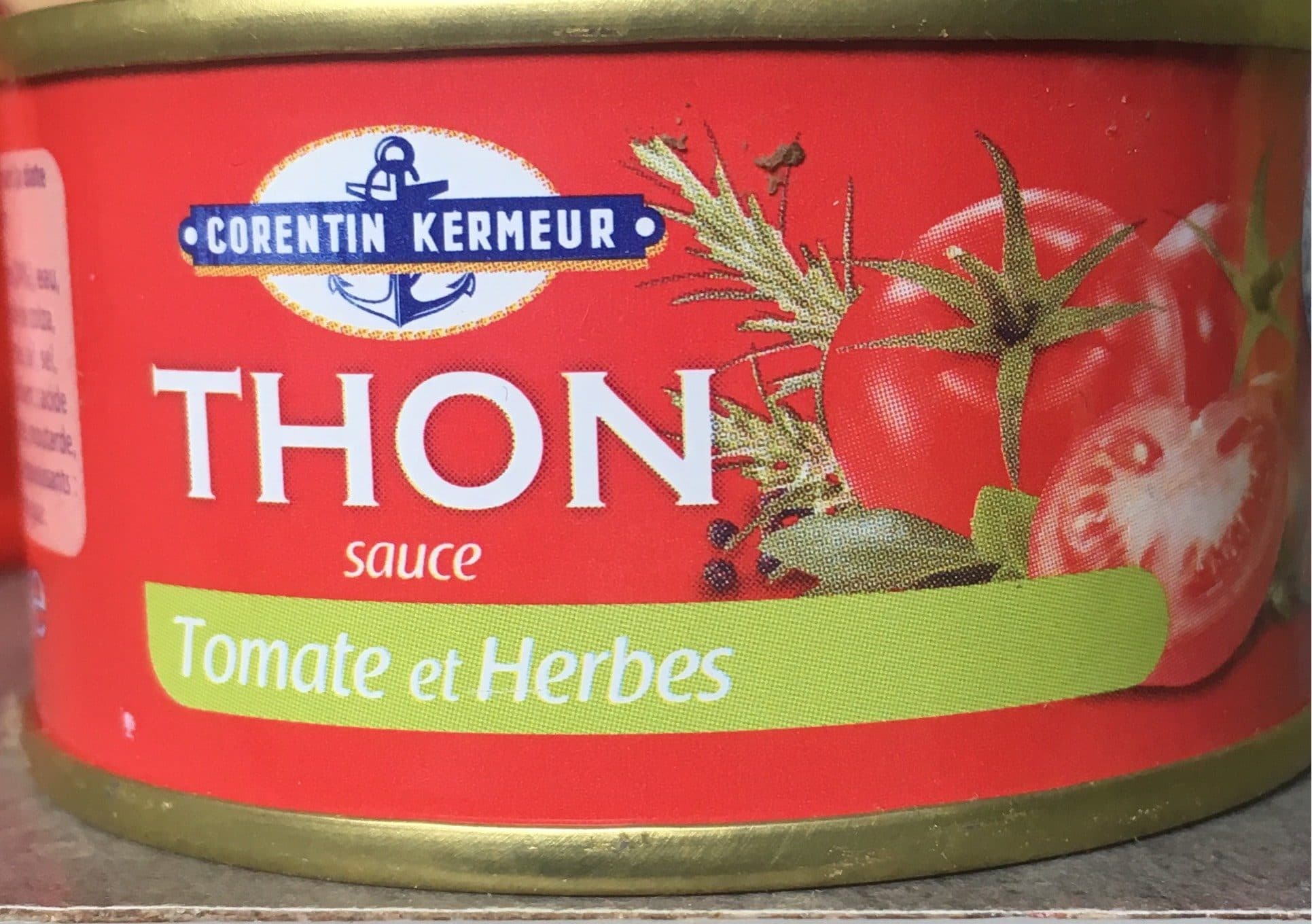Corentin Kermeur Miettes de Thon à la Tomate et herbes packshot