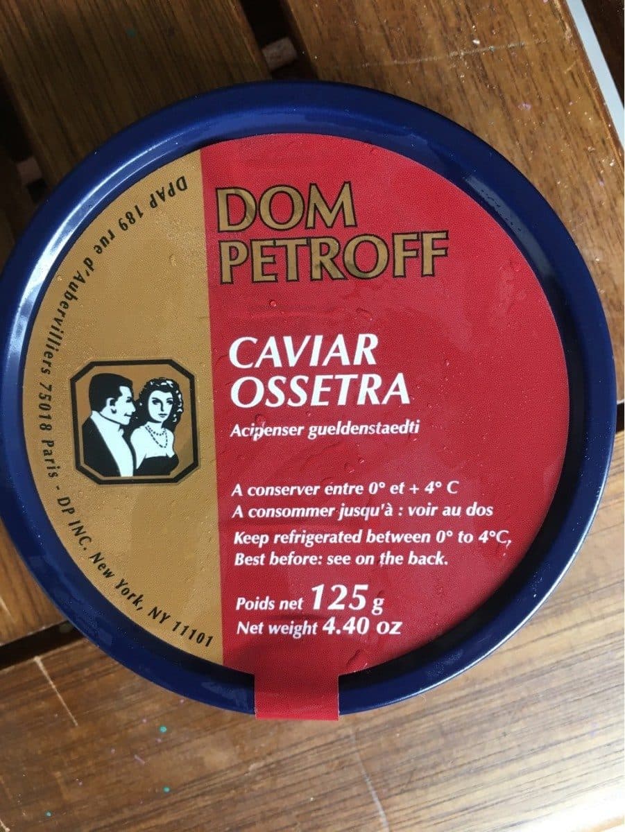 Open Food Facts Caviar ossetra packshot