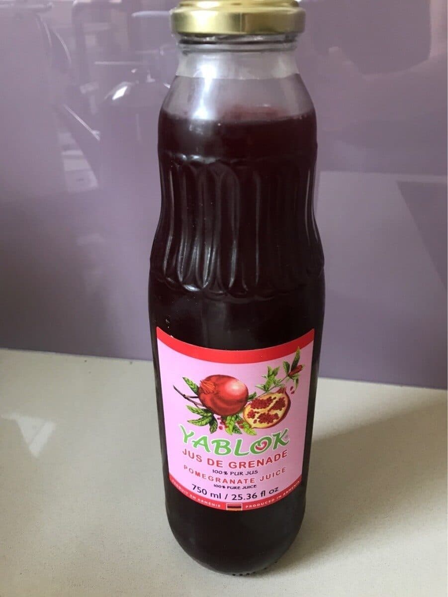 Yablok Jus de grenade packshot