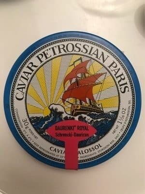 Petrossian Caviar daurenki royal packshot