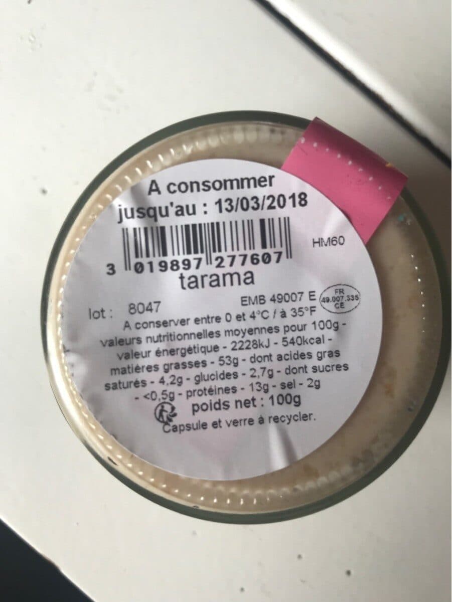 Petrossian Tarama packshot