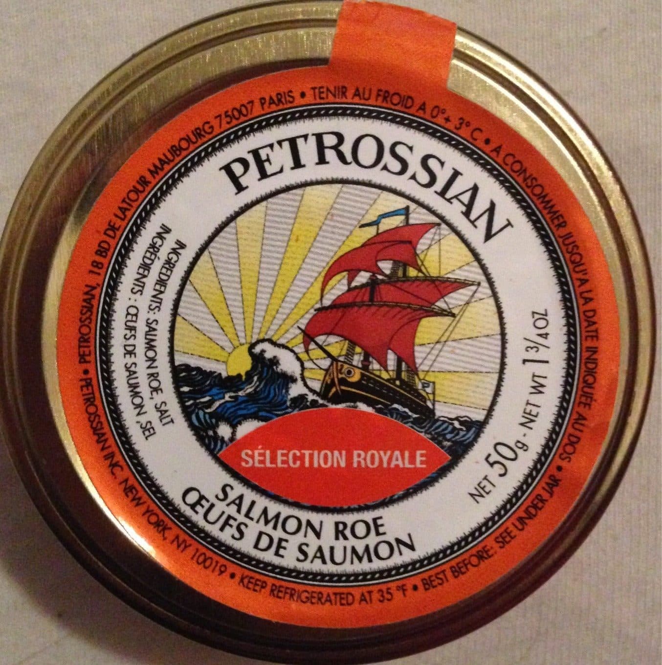 Petrossian Oeufs de saumon packshot