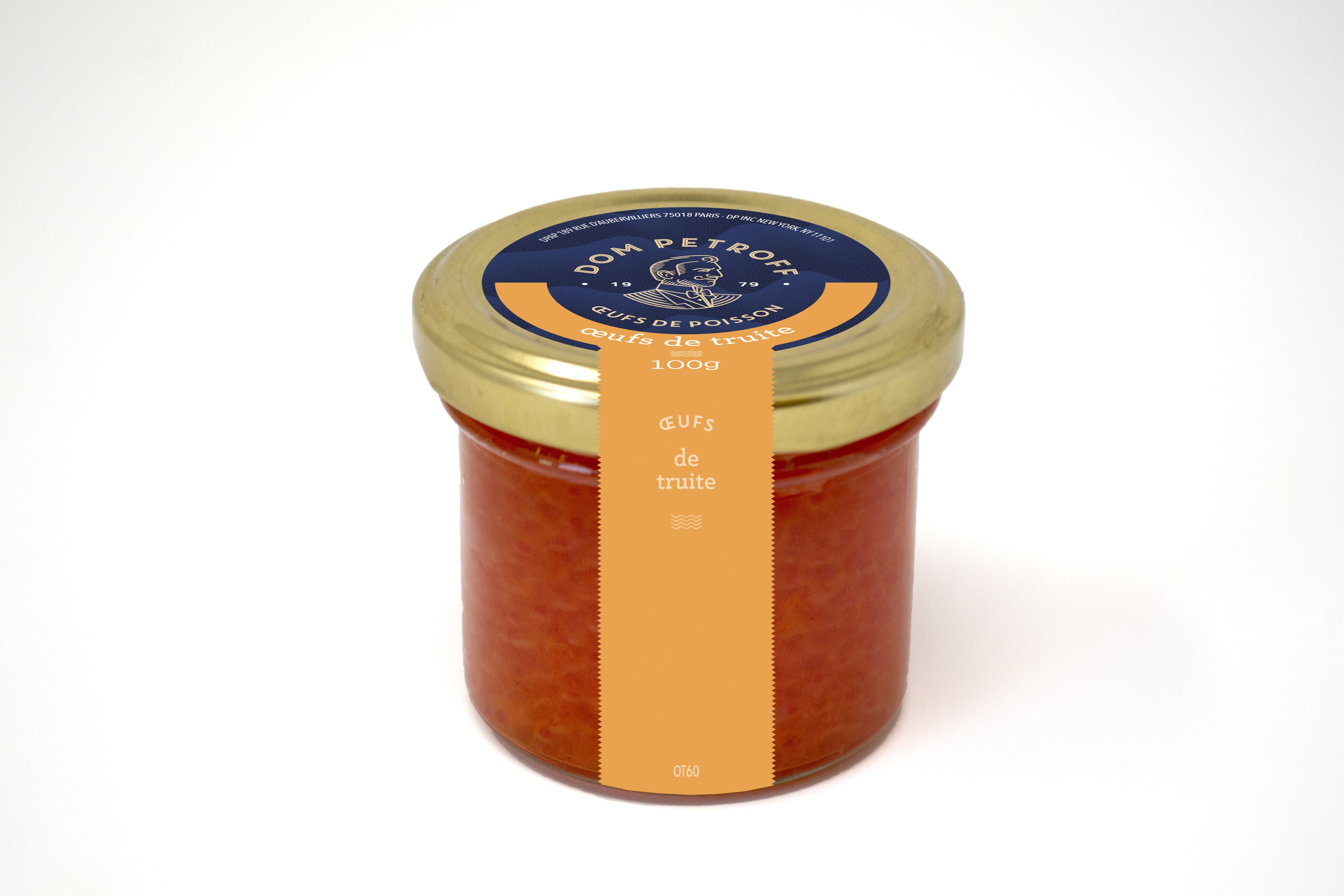 Dom Petroff Oeufs de truite packshot