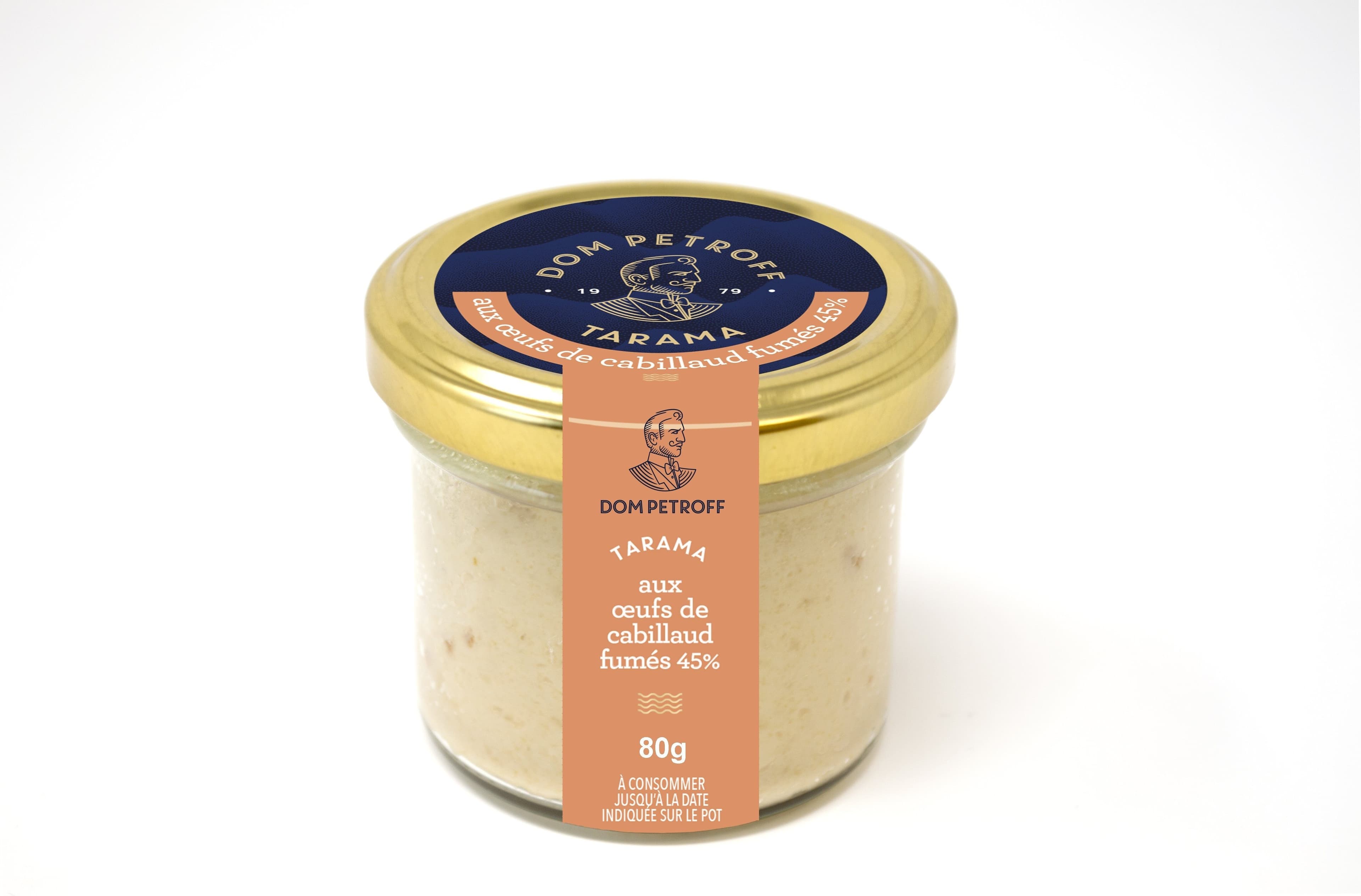 Dom Petroff Tarama 45% oeufs de cabillauds packshot