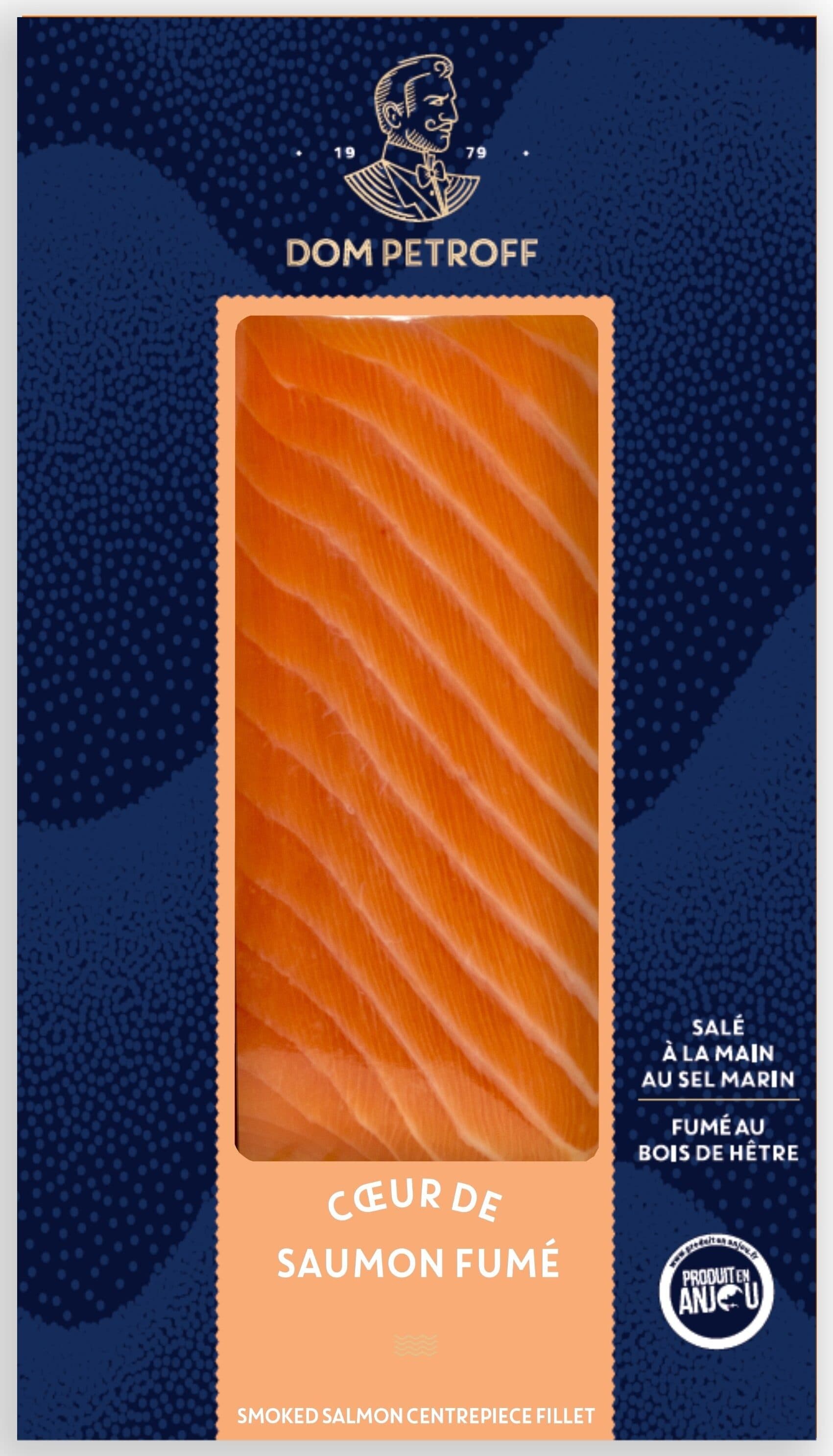 Dom Petroff Cœur de saumon fumé packshot