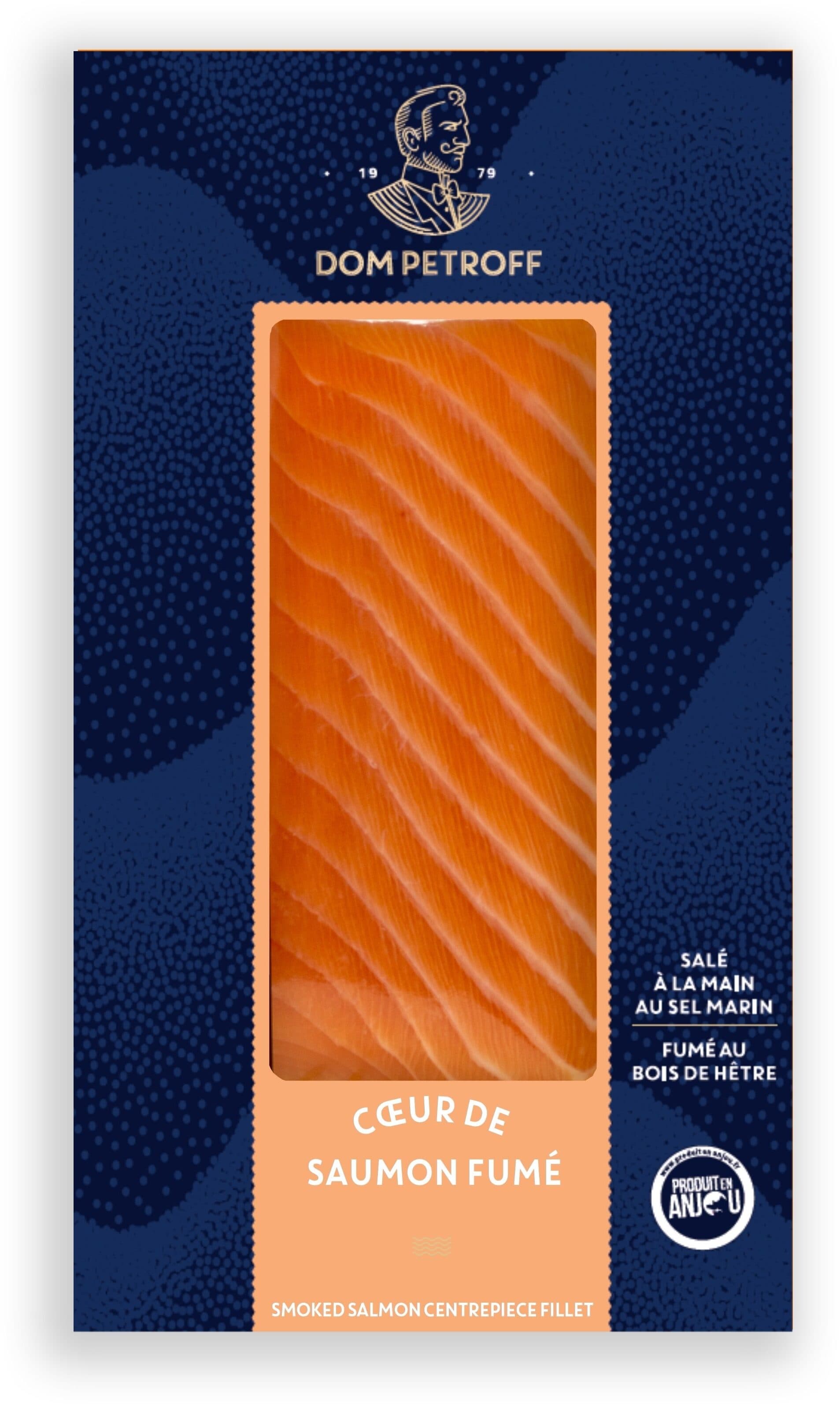 Dom Petroff Cœur de saumon fumé packshot