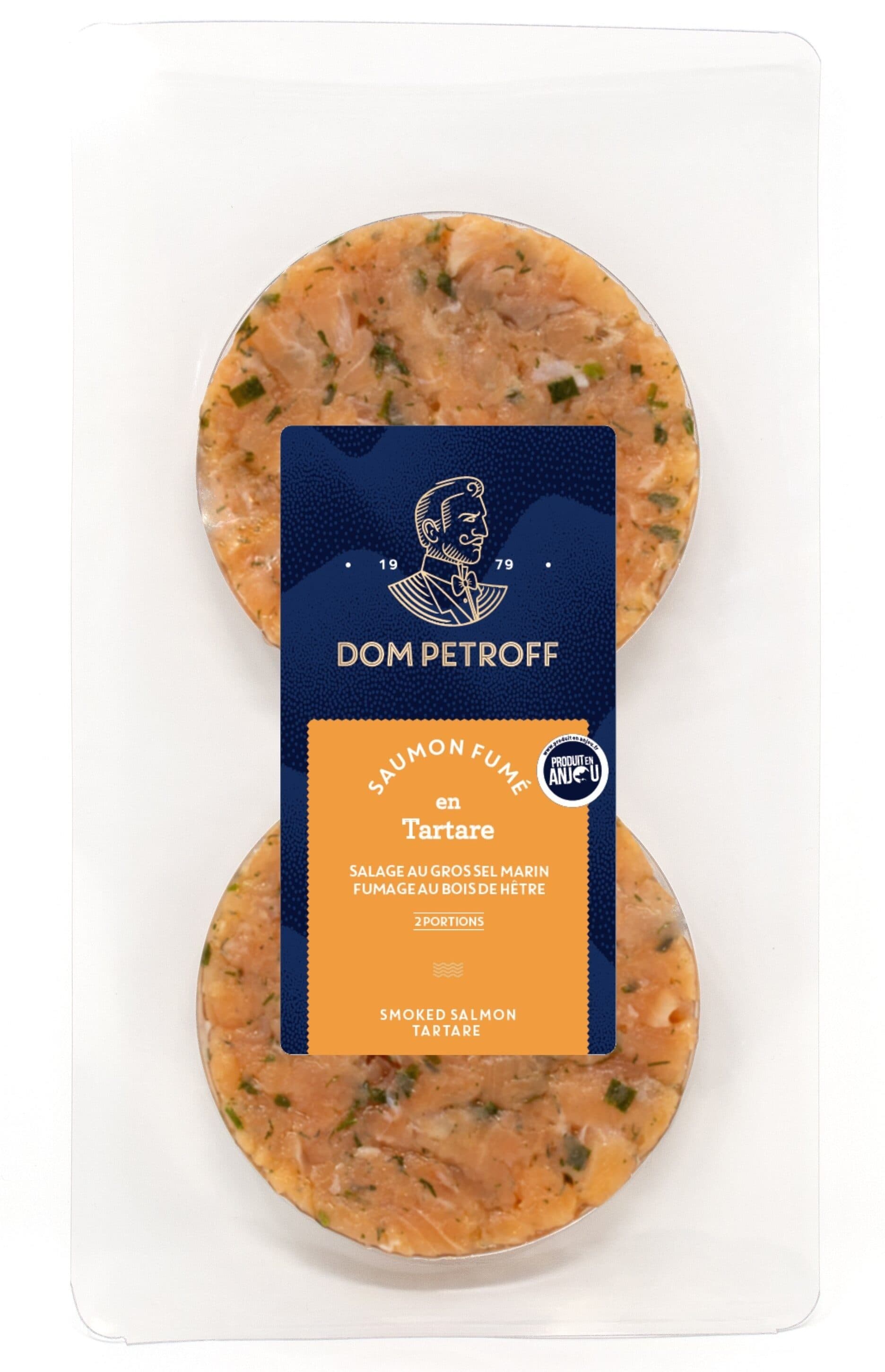 Dom Petroff Tartare de saumon fumé packshot