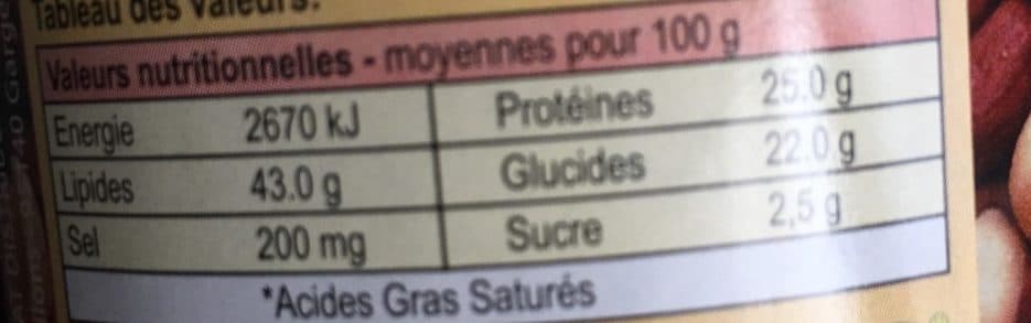 Tyd Pâte d'Arachide packshot