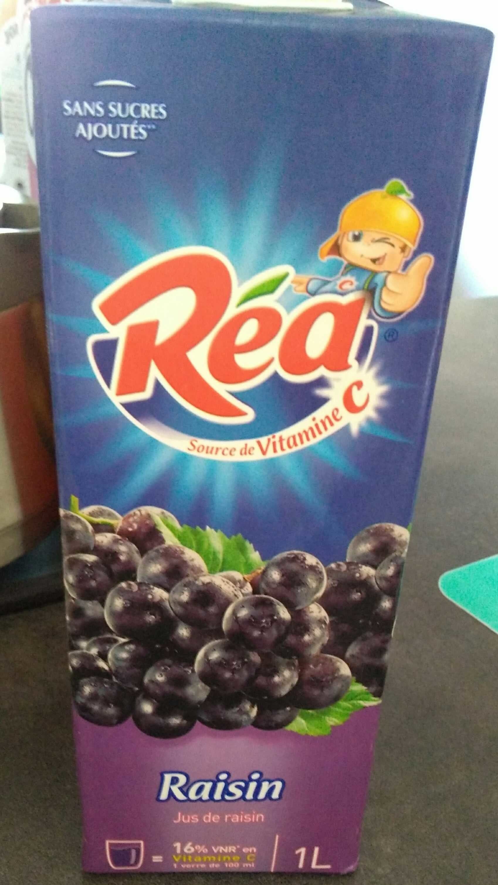 Réa Jus de raisin packshot
