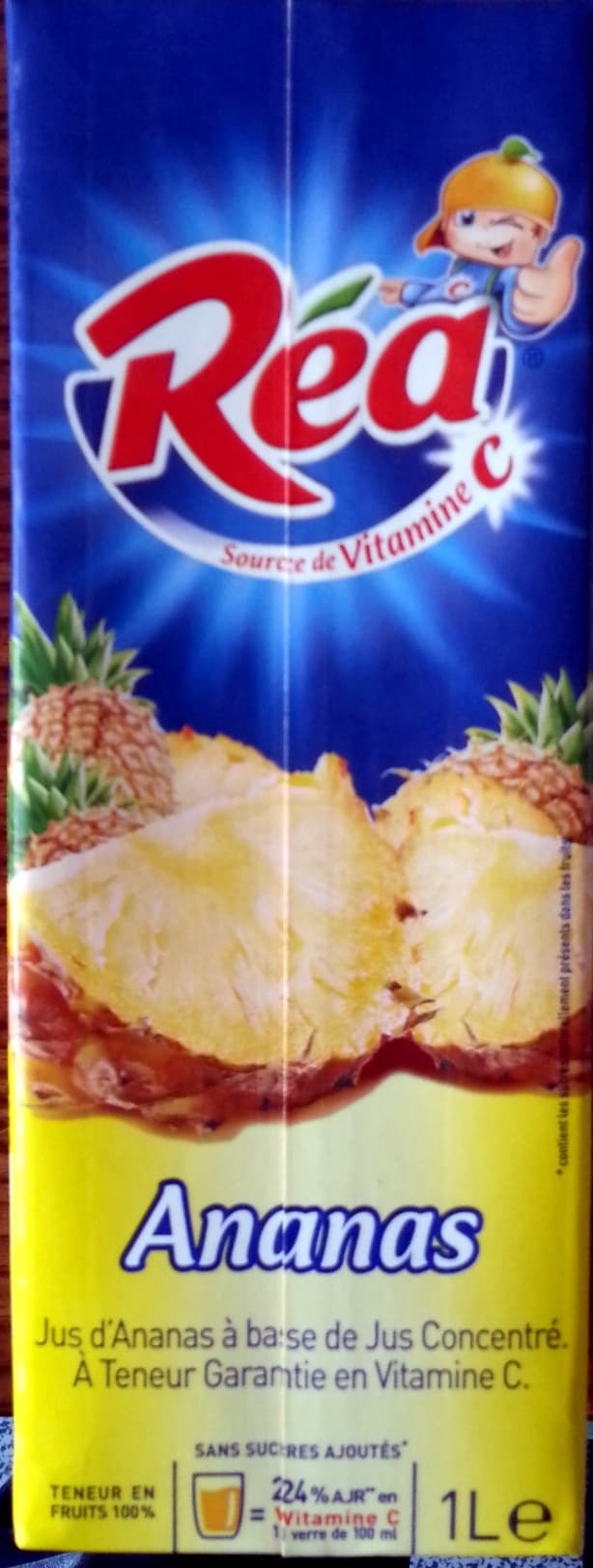 Eckes Granini Jus d'ananas à de base de jus concentré packshot