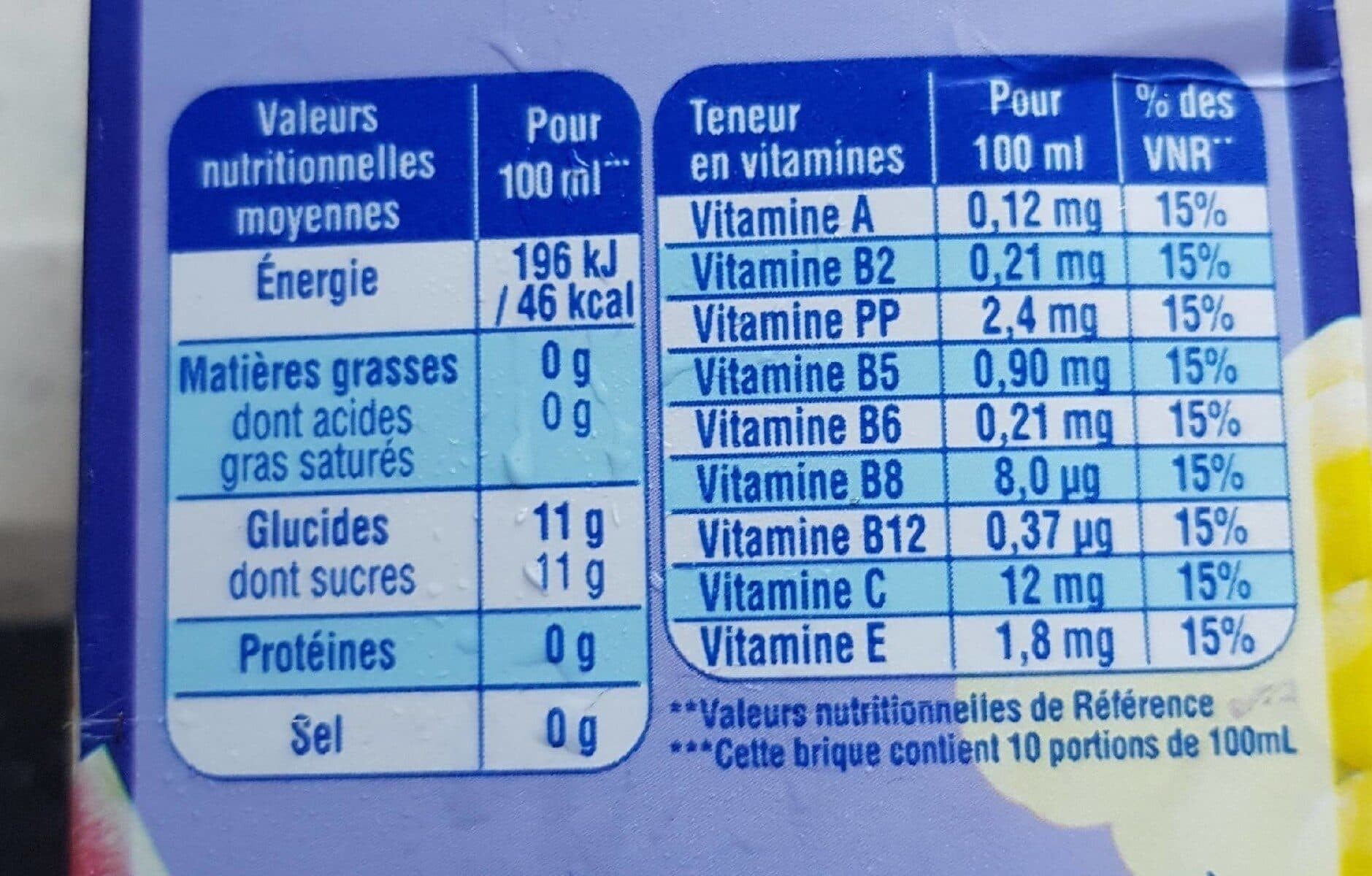 Réa Nectar multivitamines packshot
