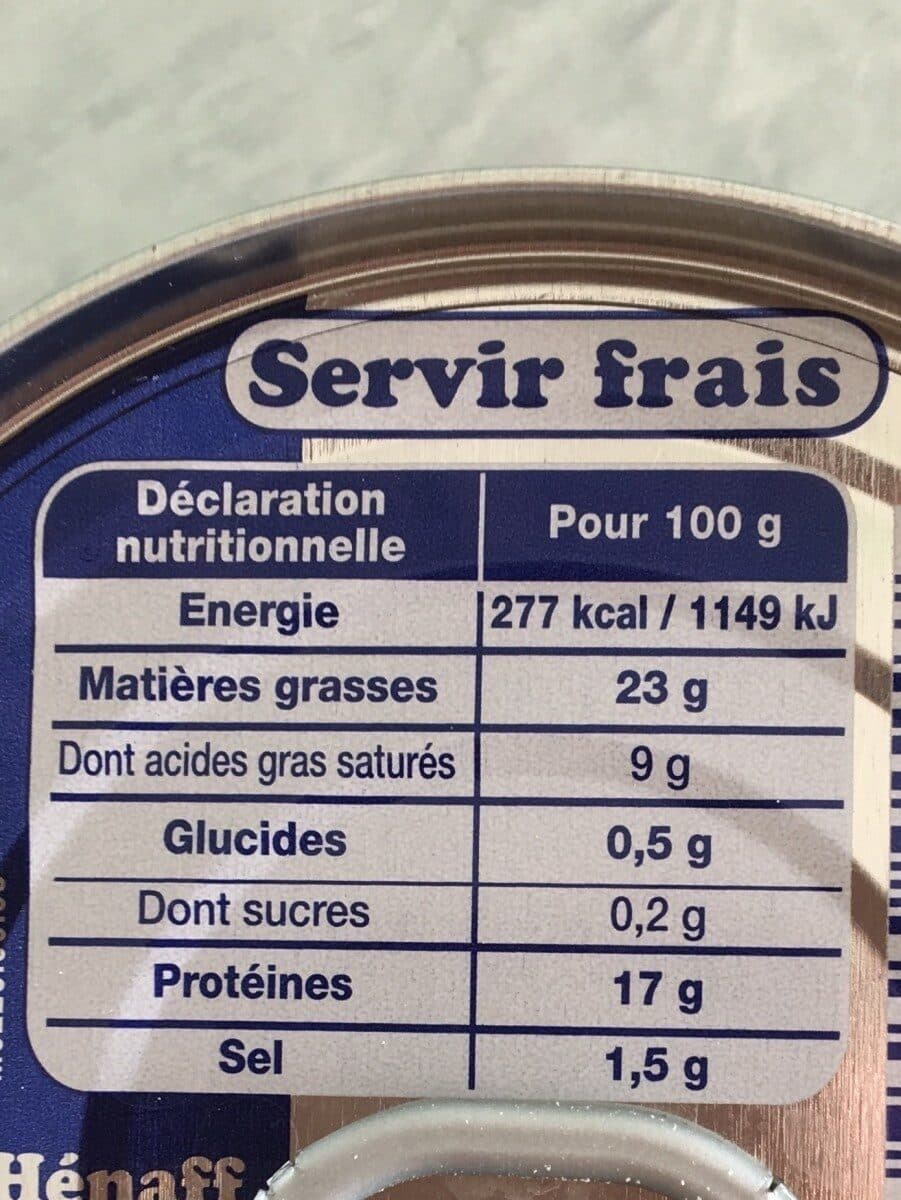 Hénaff Pâté packshot