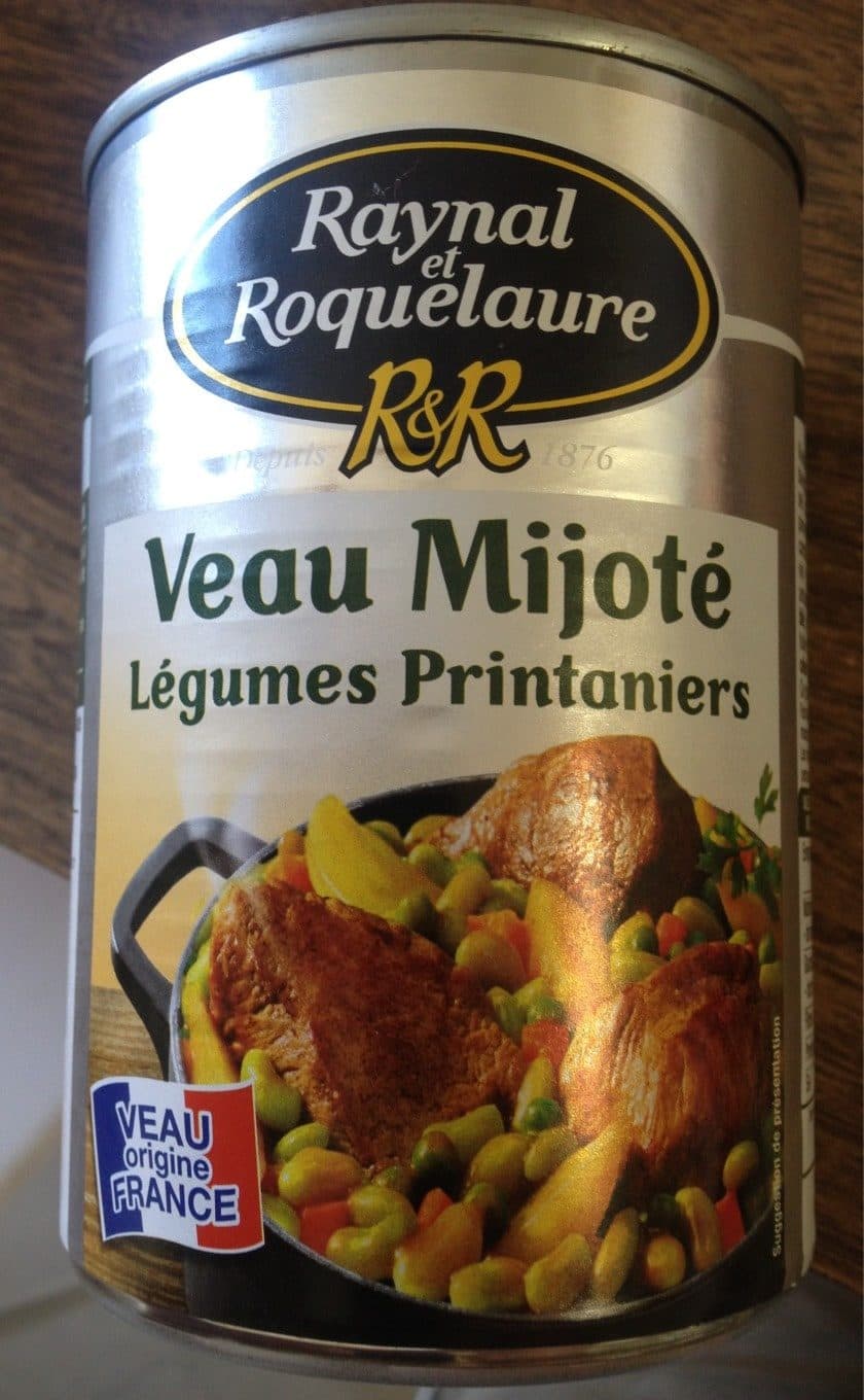 Raynal et roquelaure Veau mijote packshot