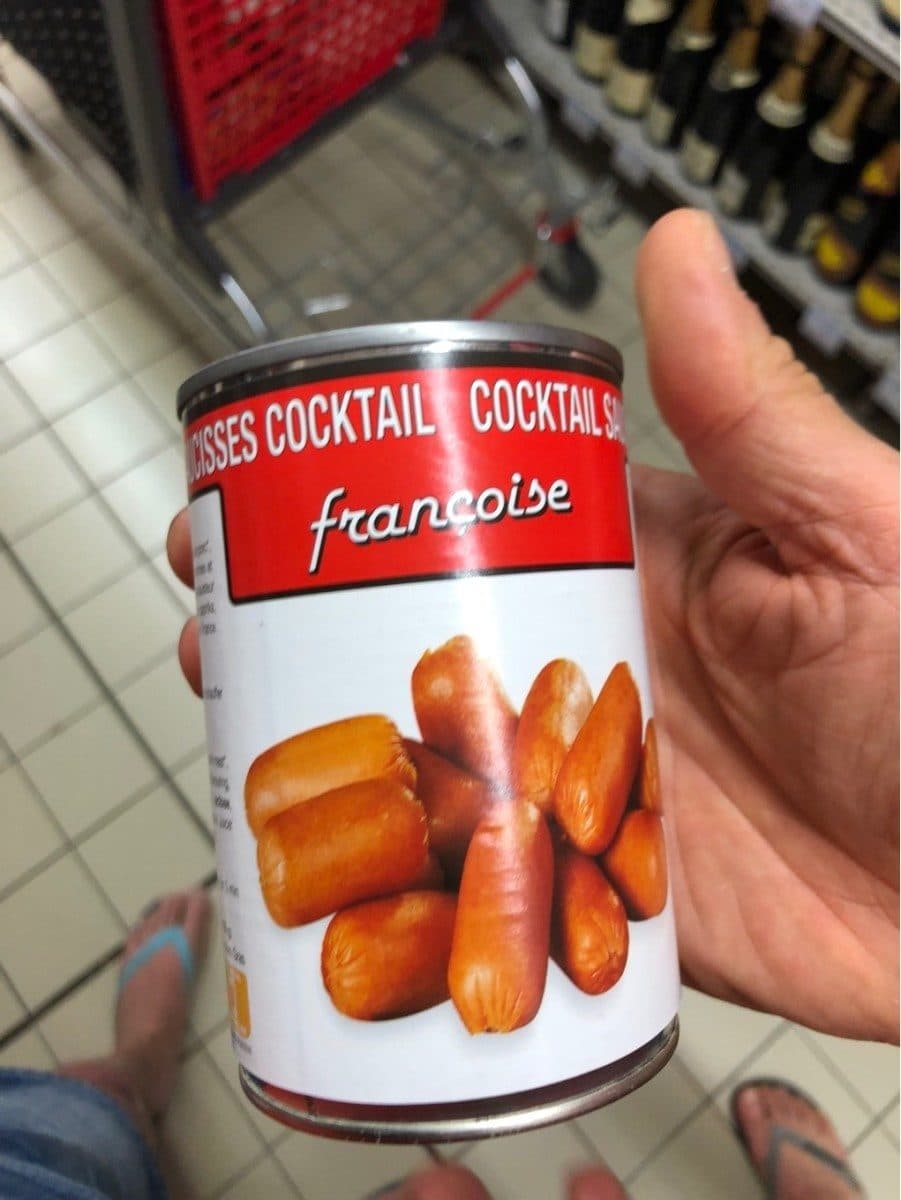 Open Food Facts Saucisses cocktails packshot