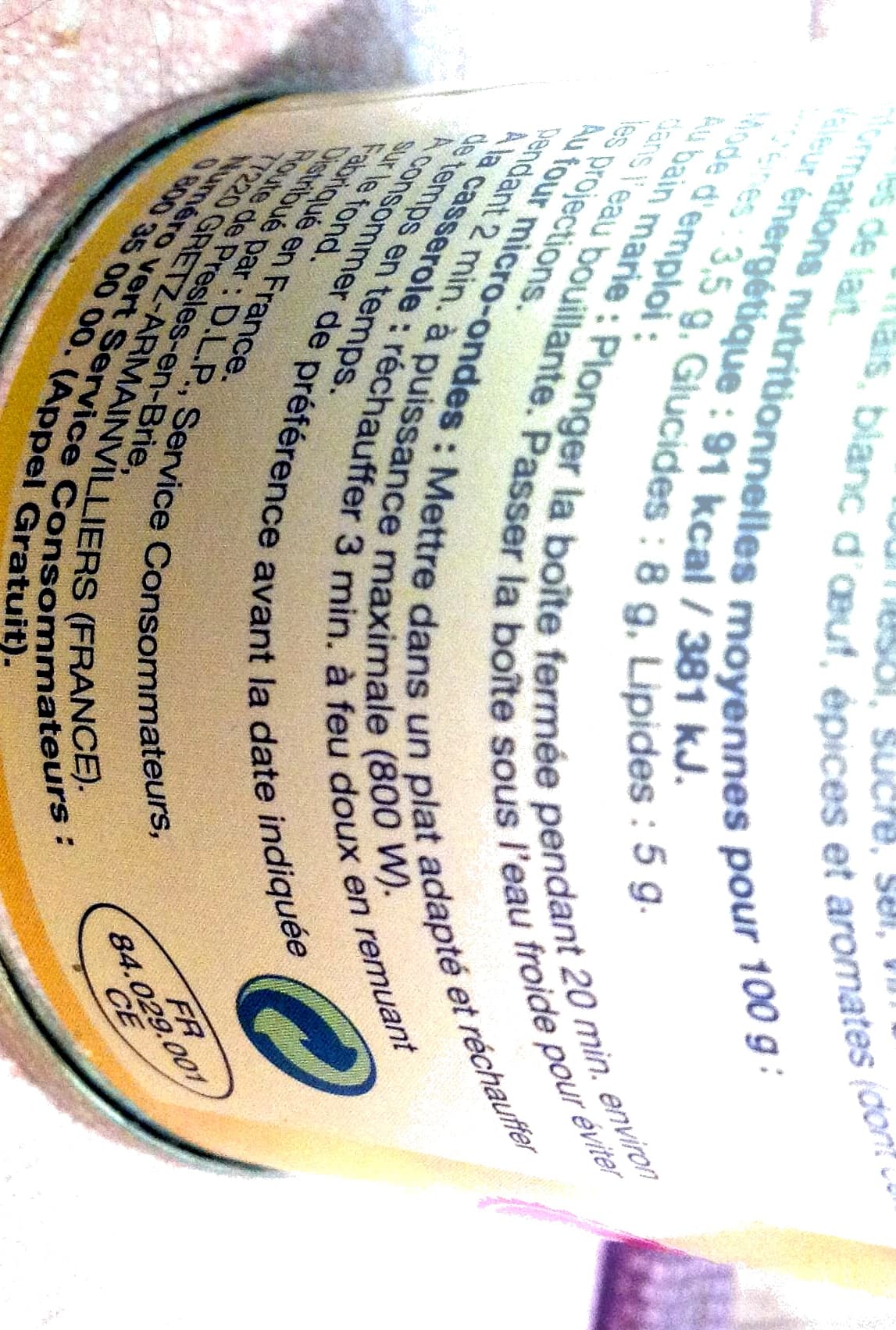 Leader Price Sauce Italienne à la viande rôtie packshot