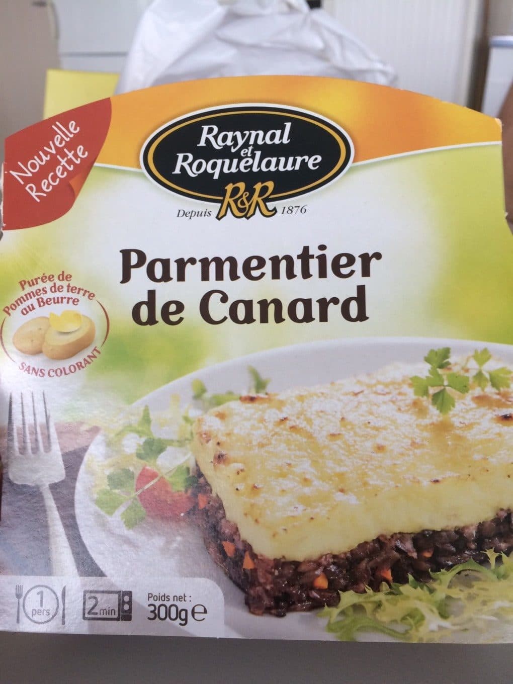 Raynal et Roquelaure Parmentier de Canard packshot