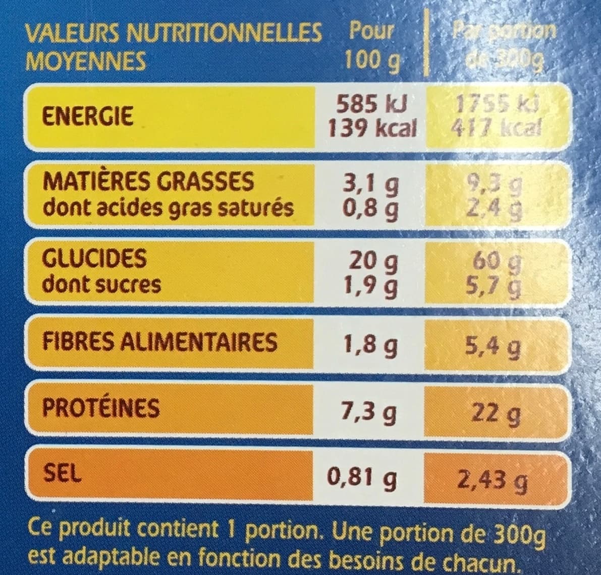 Zapetti Paëlla Valenciana Poulet, Fruits de Mer & Chorizo packshot