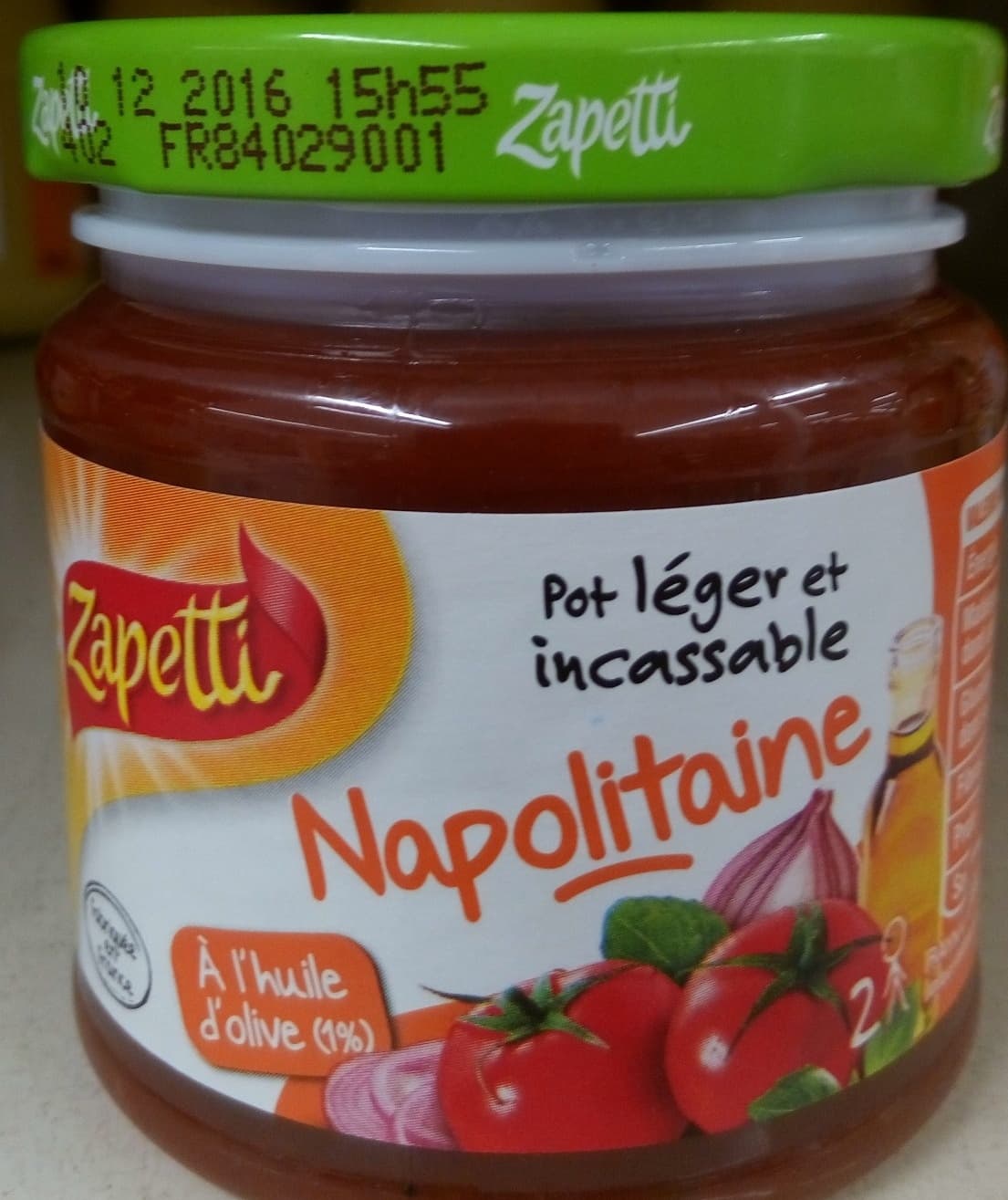Zapetti Napolitaine à l'huile d'olive packshot